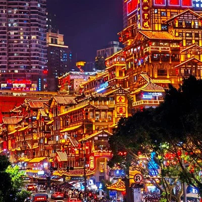 Chongqing Wulong Three Natural Bridgesツアー